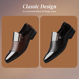 Ivan Stylish PU Upper & Rubber Sole Shoes - Durable Comfort