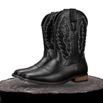 Jakob Classic Mid-Calf Western Boots - Timeless Style & Comfort Homme8 