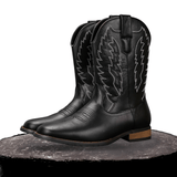 Jakob Classic Mid-Calf Western Boots - Timeless Style & Comfort Homme8 