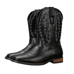 Jakob Classic Mid-Calf Western Boots - Timeless Style & Comfort Homme8 