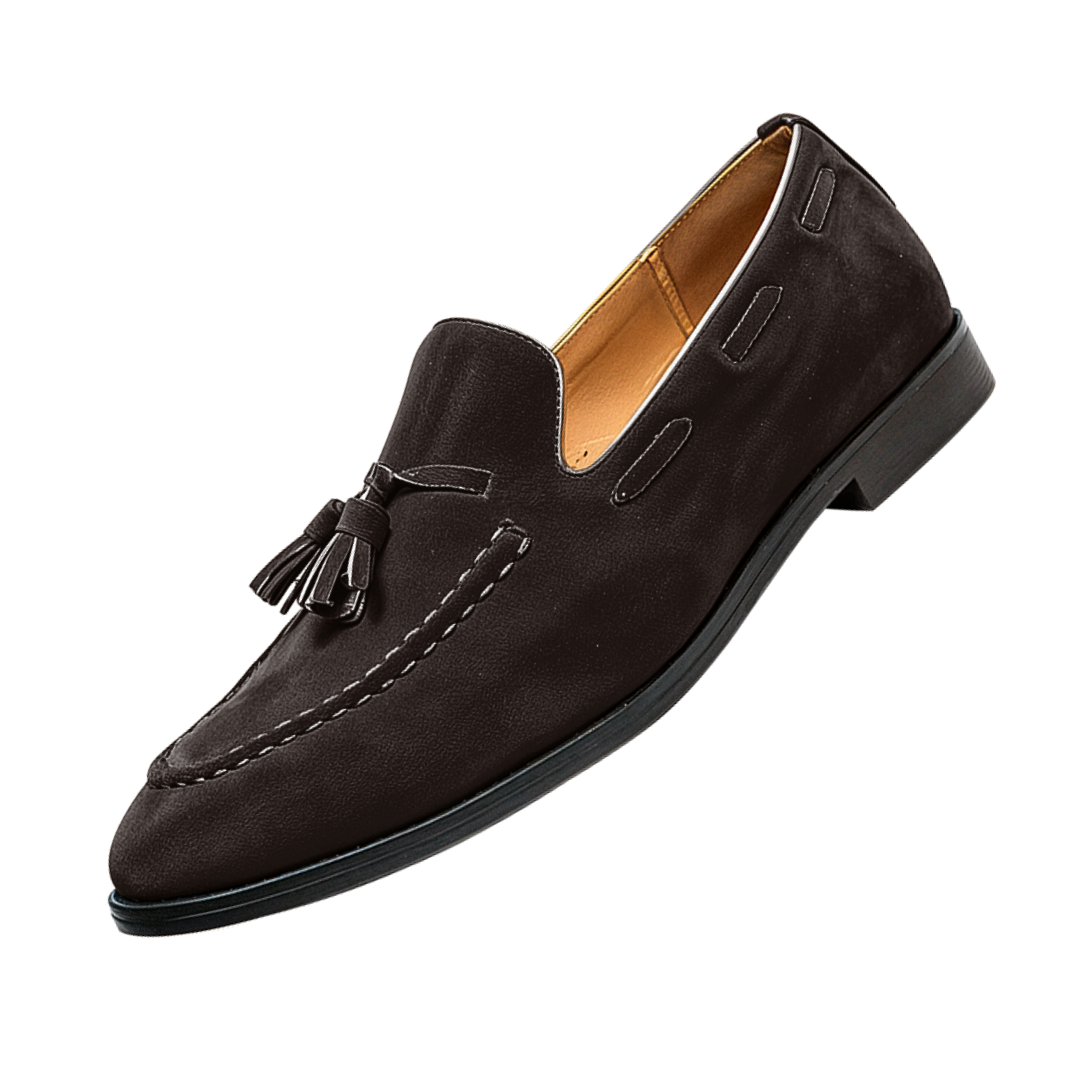 Jax Men's Classic Tassel Loafers - Timeless Style & Comfort Homme8 