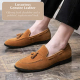 Jax Men's Classic Tassel Loafers - Timeless Style & Comfort
