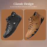 Jaxon Men's High Top Orthopedic Athletic Shoes - Comfort & Style