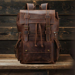 Leandro Men's Leather Backpack | Stylish, Durable & Versatile Homme8 