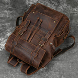 Leandro Men's Leather Backpack | Stylish, Durable & Versatile Homme8 