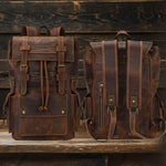 Leandro Men's Leather Backpack | Stylish, Durable & Versatile Homme8 