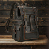 Leandro Men's Leather Backpack | Stylish, Durable & Versatile Homme8 