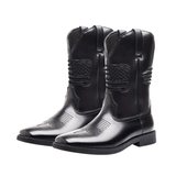 Leo Western Style Stitched Boots - Premium Comfort & Durability Homme8 