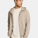 Light Beige Hooded Tech Suit - Stylish Comfort & Versatility Homme8 Trainingspak