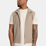 Light Beige Tech Gilet - Stylish, Versatile & Functional Outerwear Homme8 Gilet