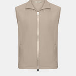 Light Beige Tech Gilet - Stylish, Versatile & Functional Outerwear Homme8 Gilet