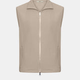 Light Beige Tech Gilet - Stylish, Versatile & Functional Outerwear Homme8 Gilet