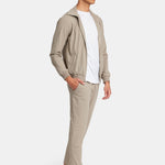 Light Beige Tech Suit - Stylish, Versatile & Comfortable Fit Homme8 Trainingspak