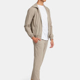 Light Beige Tech Suit - Stylish, Versatile & Comfortable Fit Homme8 Trainingspak