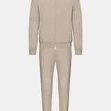 Light Beige Tech Suit - Stylish, Versatile & Comfortable Fit Homme8 Trainingspak