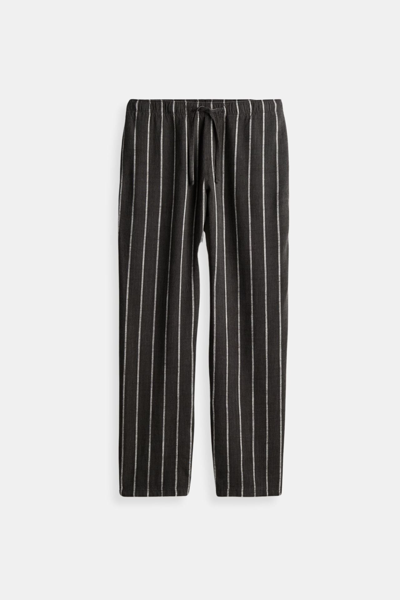 Luxury Breathable Linen Drawstring Pants for Effortless Elegance Homme8 