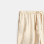 Luxury Breathable Linen Drawstring Pants for Effortless Elegance Homme8 