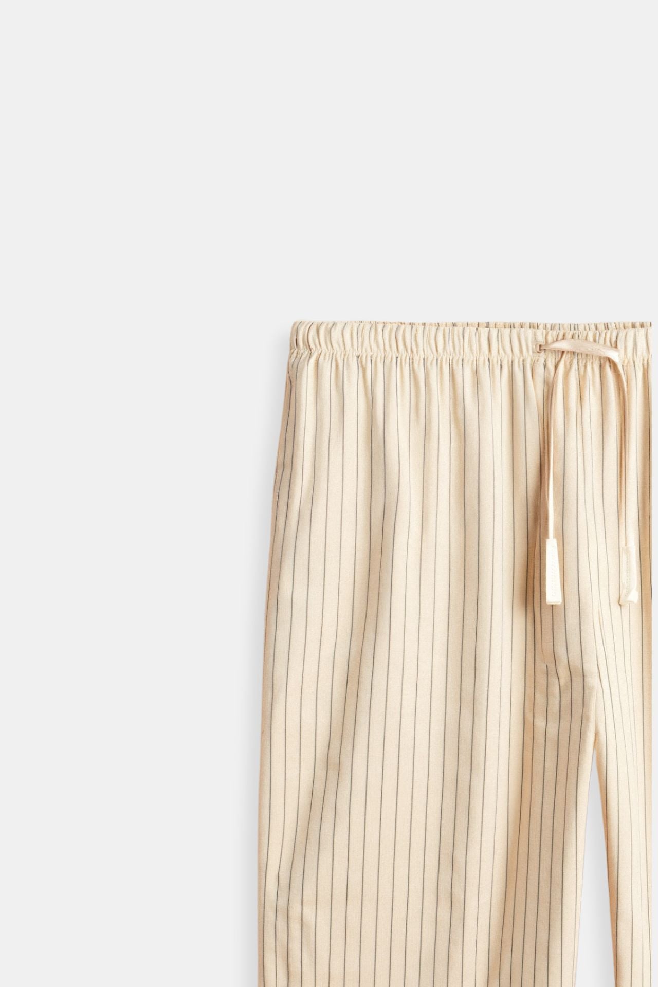 Luxury Breathable Linen Drawstring Pants for Effortless Elegance Homme8 