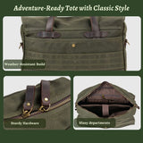 MONTEREY Canvas Shoulder Tote Bag - Stylish, Durable & Versatile