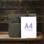 MONTEREY Canvas Shoulder Tote Bag - Stylish, Durable & Versatile Homme8 Canvas Shoulder Bag