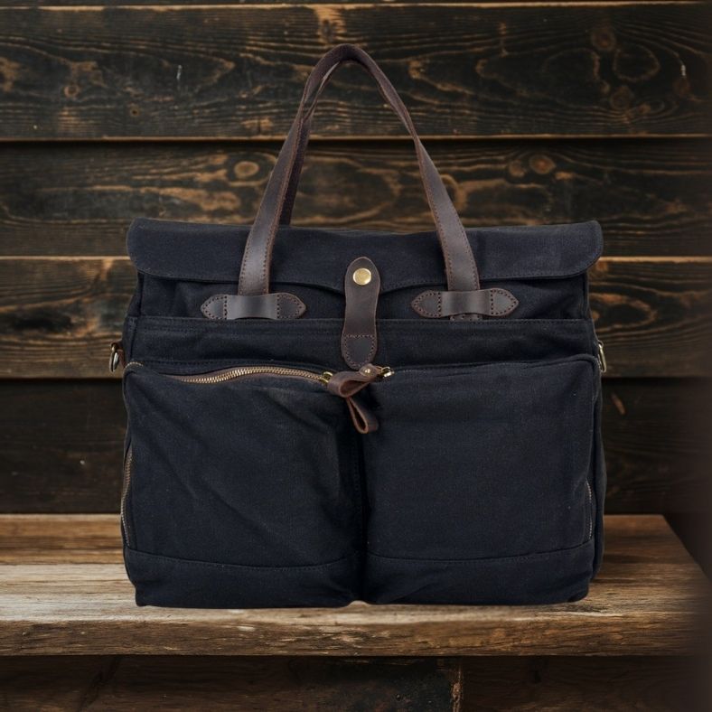 MONTEREY Canvas Shoulder Tote Bag - Stylish, Durable & Versatile Homme8 Canvas Shoulder Bag