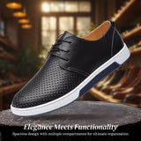 Marius Classic Oxford Round Toe Men's Dress Shoes - Timeless Elegance