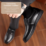 Mathias Premium Cowhide Leather Loafers - Ultimate Comfort
