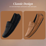 Men's Casual Penny Loafers - Anti-Slip Slip-Ons for Comfort