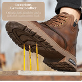 Men's Walter Cool Lace-Up Boots with Side Zip - Stylish & Durable