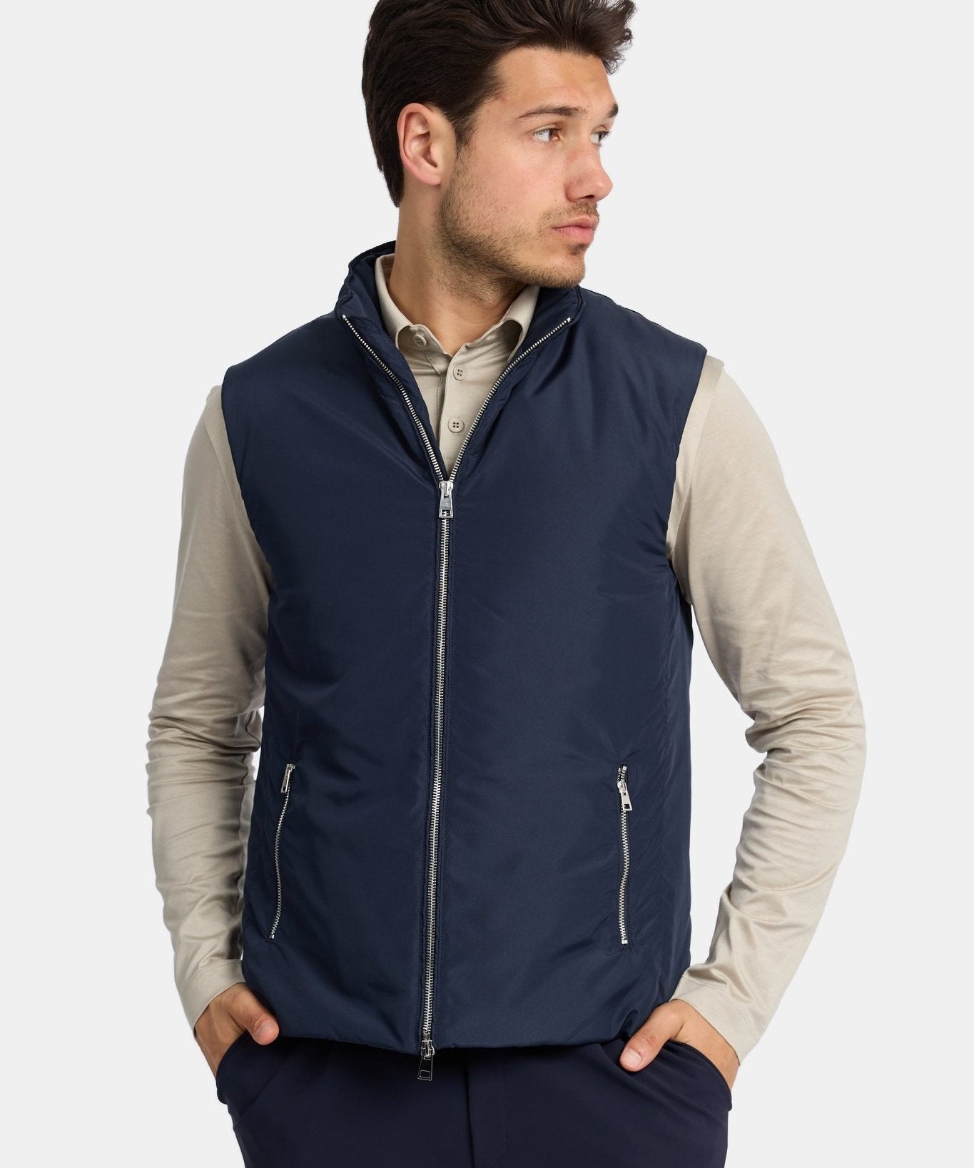 Midnight Blue Bodywarmer - Stylish & Warm Outerwear for All Seasons Homme8 Bodywarmer
