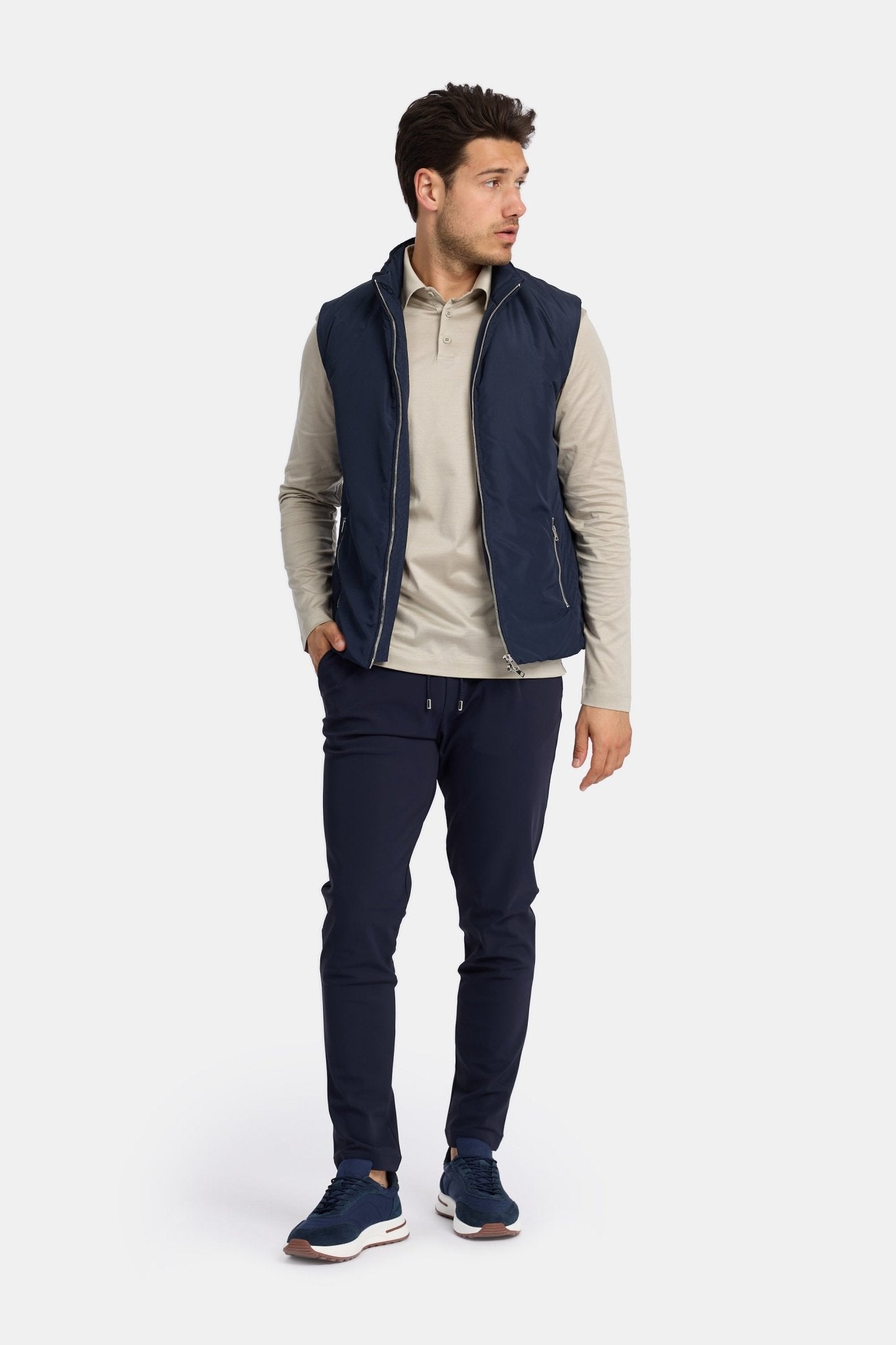 Midnight Blue Bodywarmer - Stylish & Warm Outerwear for All Seasons Homme8 Bodywarmer