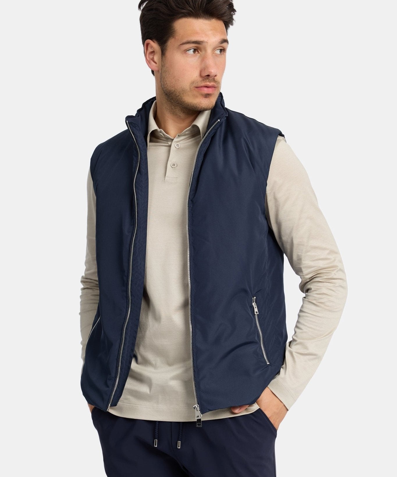 Midnight Blue Bodywarmer - Stylish & Warm Outerwear for All Seasons Homme8 Bodywarmer