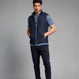Midnight Blue Bodywarmer - Stylish & Warm Outerwear for All Seasons Homme8 Bodywarmer