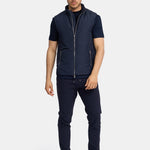 Midnight Blue Bodywarmer - Stylish & Warm Outerwear for All Seasons Homme8 Bodywarmer