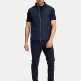 Midnight Blue Bodywarmer - Stylish & Warm Outerwear for All Seasons Homme8 Bodywarmer
