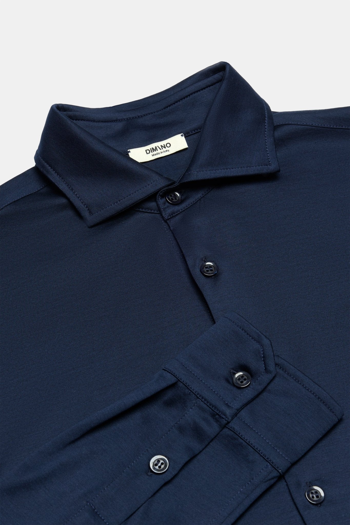 Midnight Blue Formal Shirt - Elegant, Versatile & Comfortable Homme8 Overhemden