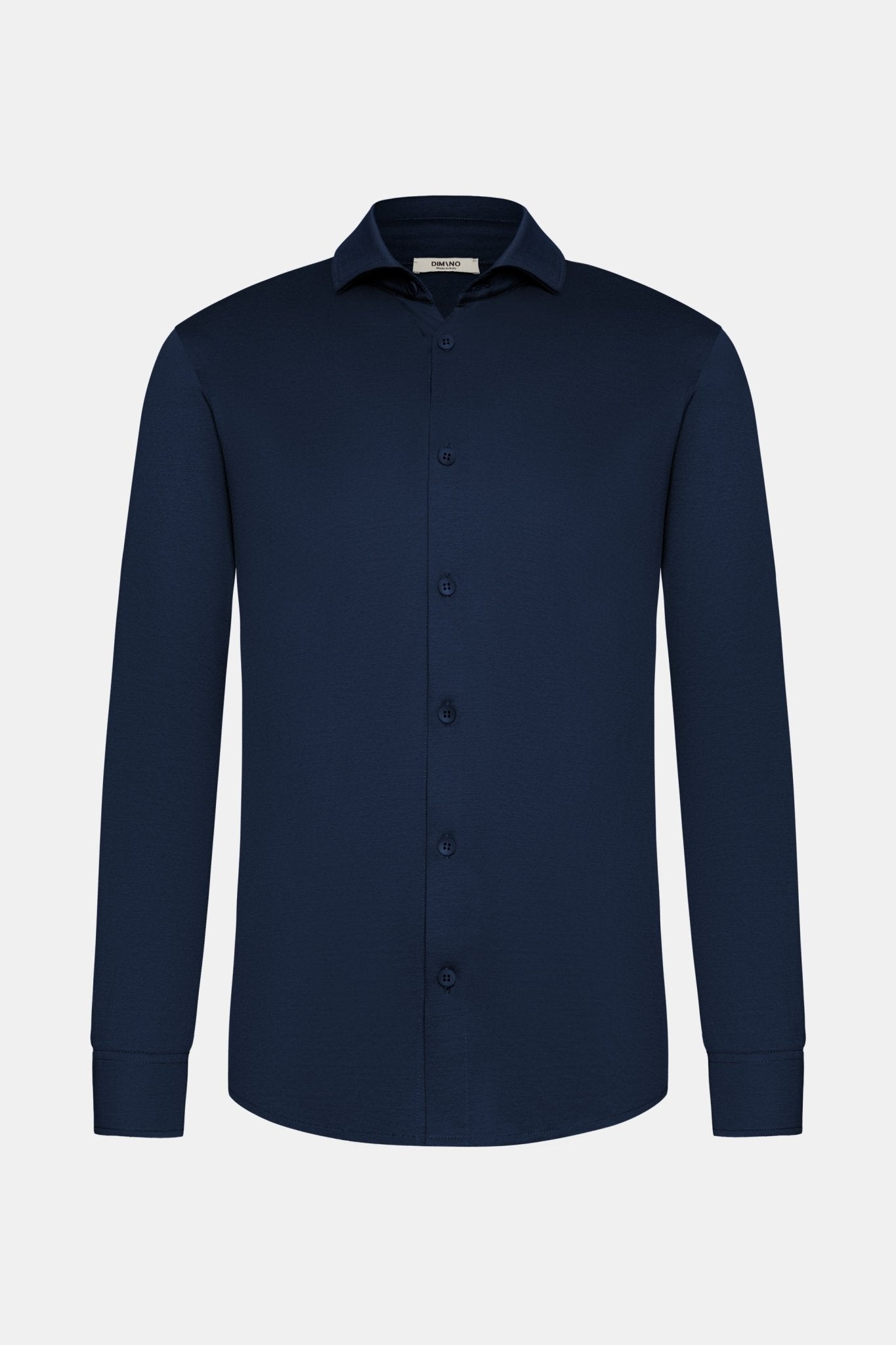 Midnight Blue Formal Shirt - Elegant, Versatile & Comfortable Homme8 Overhemden