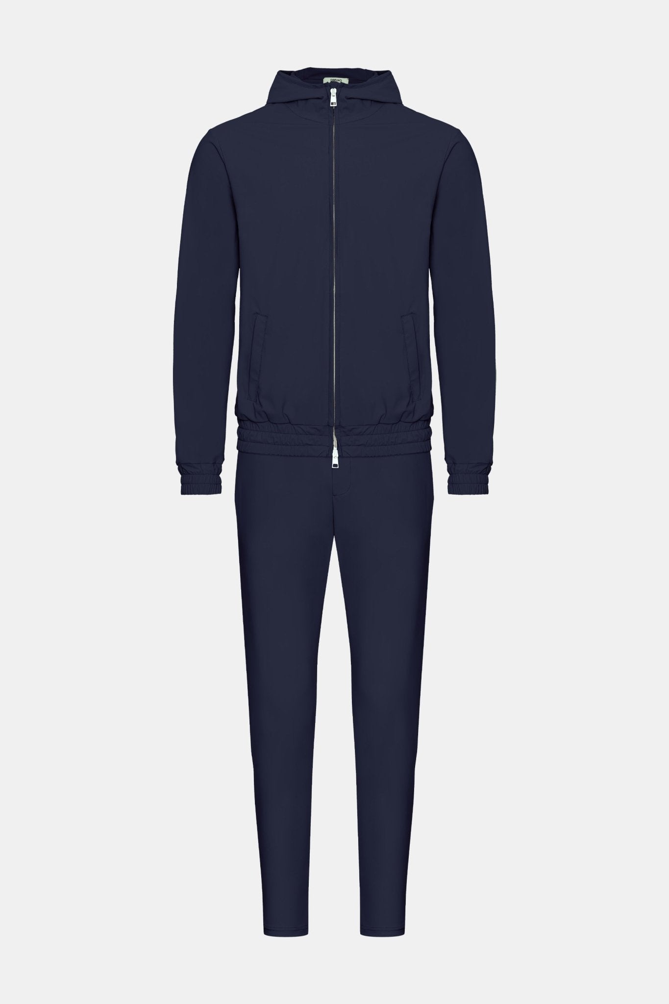 Midnight Blue Hooded Tech Suit - Stylish Comfort & Performance Homme8 Trainingspak