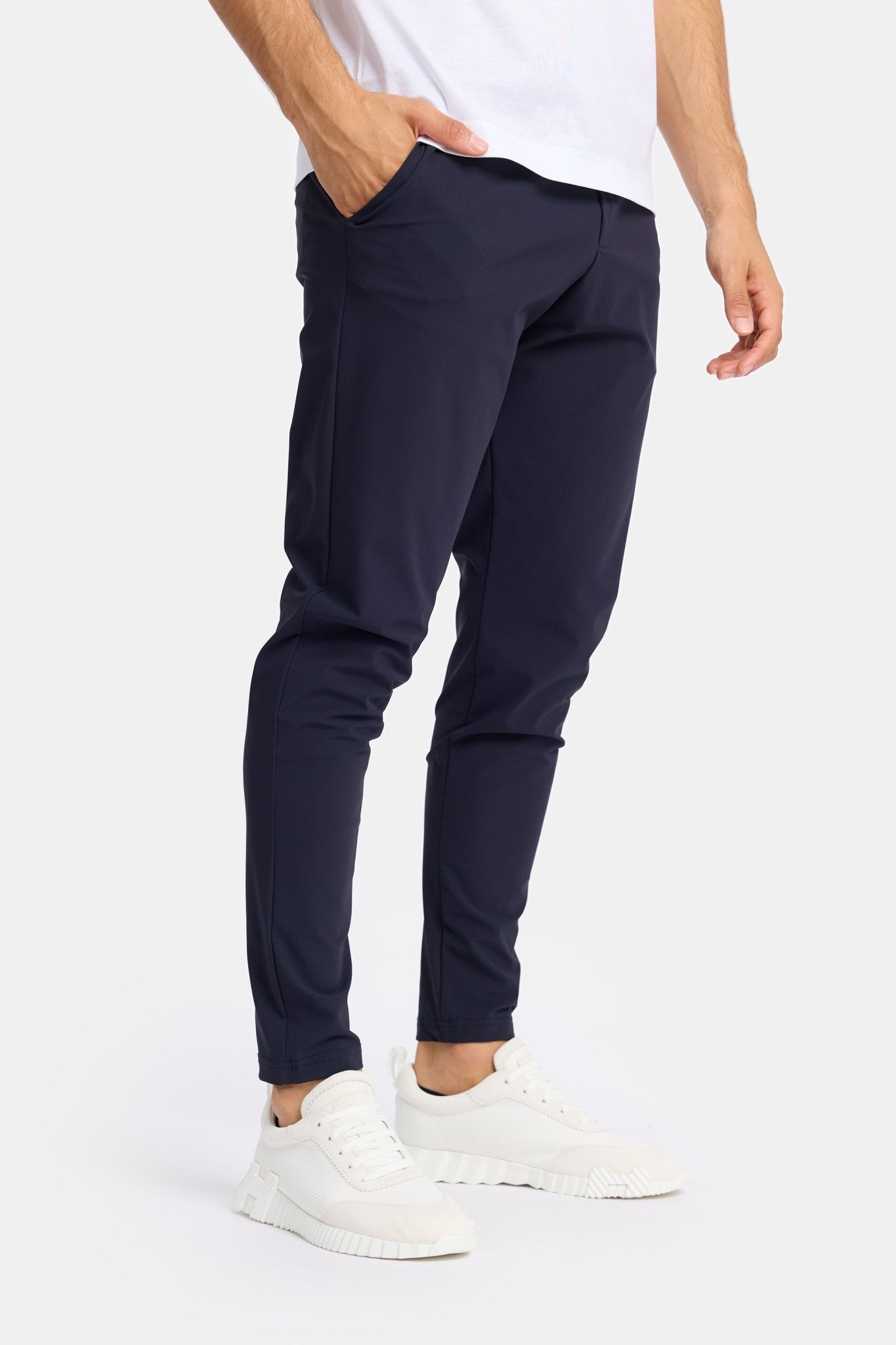 Midnight Blue Hooded Tech Suit - Stylish Comfort & Performance Homme8 Trainingspak