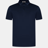 Midnight Blue Polo Shirt - Stylish Comfort & Versatile Fit Homme8 Polo's