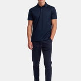 Midnight Blue Polo Shirt - Stylish Comfort & Versatile Fit Homme8 Polo's