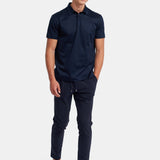 Midnight Blue Polo Shirt - Stylish Comfort & Versatile Fit Homme8 Polo's