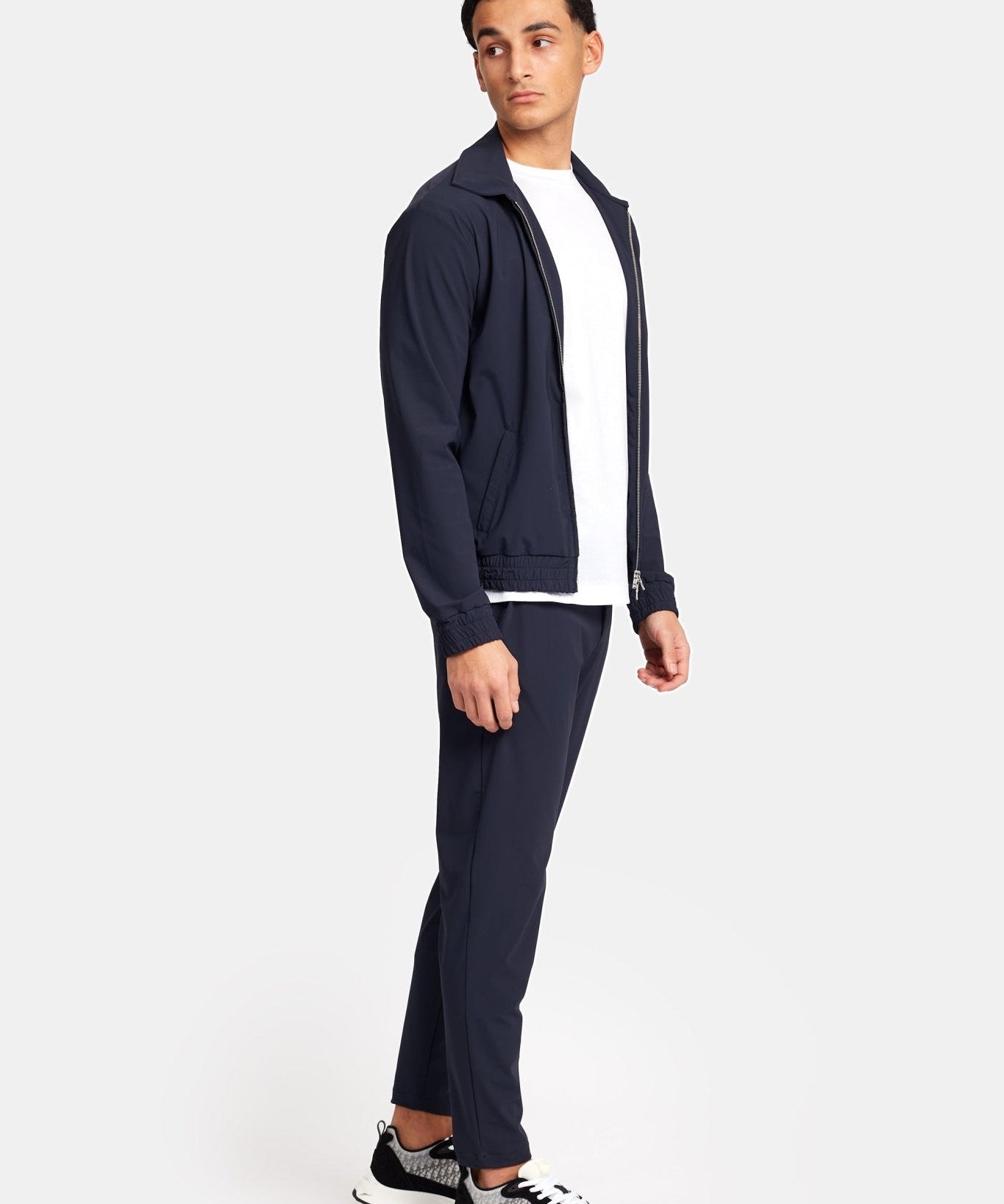 Midnight Blue Tech Suit - Sleek, Stylish & Performance-Driven Homme8 Trainingspak