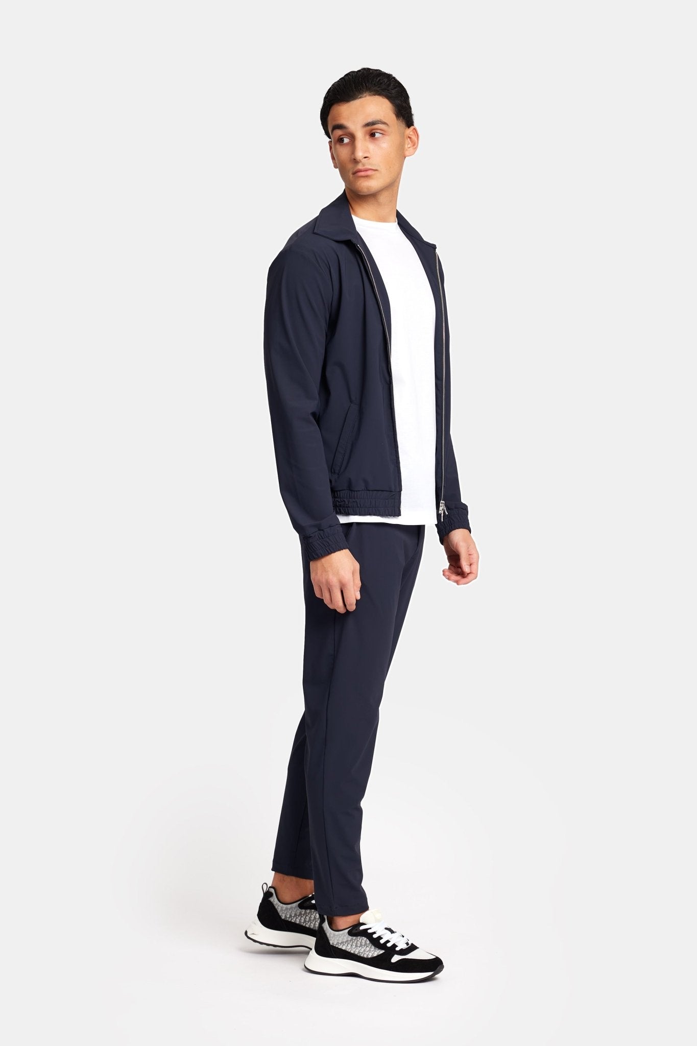 Midnight Blue Tech Suit - Sleek, Stylish & Performance-Driven Homme8 Trainingspak