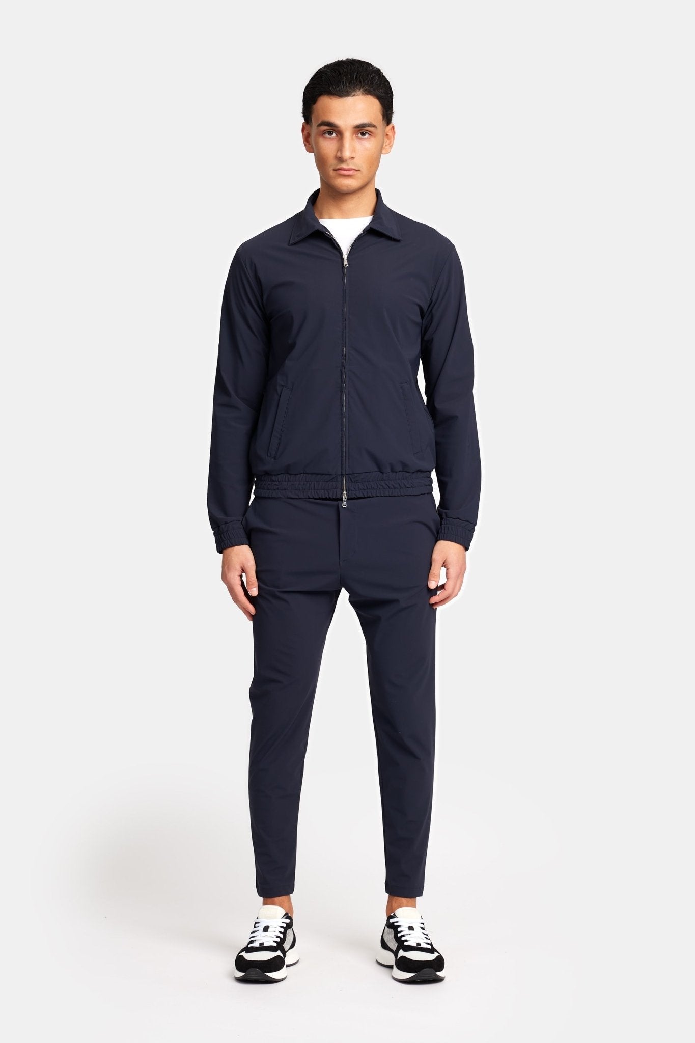 Midnight Blue Tech Suit - Sleek, Stylish & Performance-Driven Homme8 Trainingspak