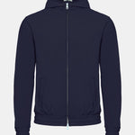 Midnight Blue Tech Vest with Hood - Stylish & Functional Gear Homme8 Trainingspak