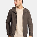 Mocha Brown Hooded Tech Vest - Stylish & Functional Layering Homme8 Trainingspak