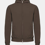 Mocha Brown Hooded Tech Vest - Stylish & Functional Layering Homme8 Trainingspak