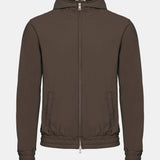 Mocha Brown Hooded Tech Vest - Stylish & Functional Layering Homme8 Trainingspak