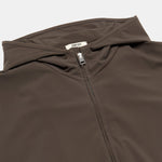 Mocha Brown Hooded Tech Vest - Stylish & Functional Layering Homme8 Trainingspak
